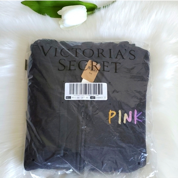 ⭐️(Set) PINK VS Full-Zip Hoodie Size M + PINK VS Jogger Size M - Picture 11 of 12